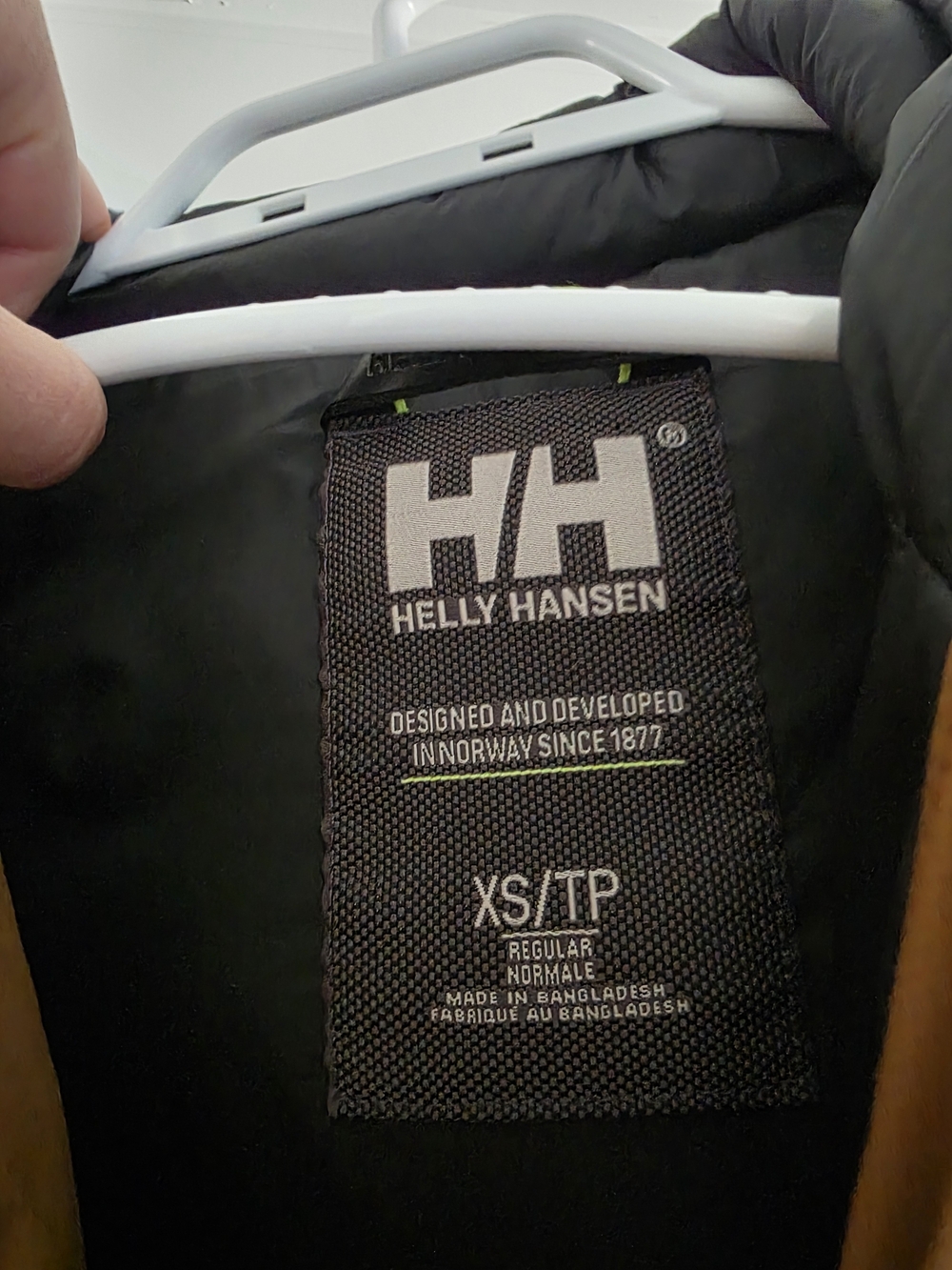 Helly Hansen Brown Puffer Coat - Picture 3 of 7